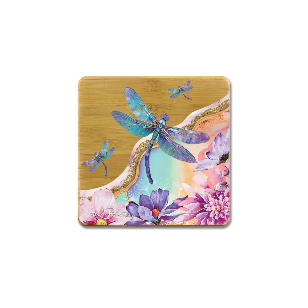 Coaster Set - Delightful Dragonflies
