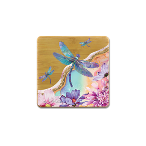 Coaster Set - Delightful Dragonflies