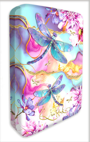 Compact Jewellery Case - Delightful Dragonflies