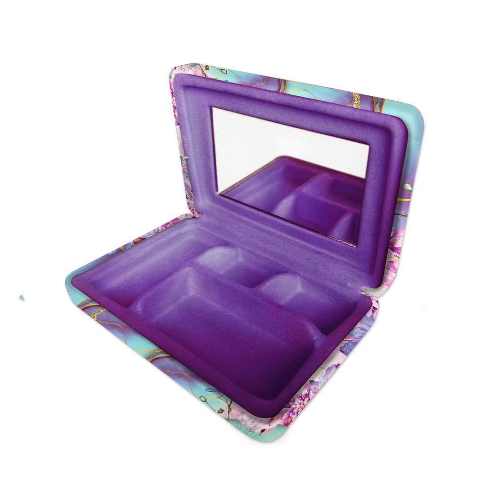 Compact Jewellery Case - Delightful Dragonflies