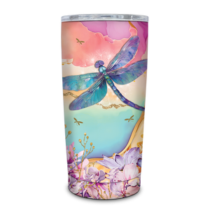 600ml Roadie - Delightful Dragonflies