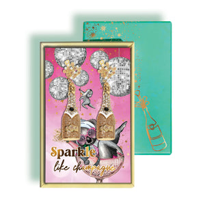 
            
                Load image into Gallery viewer, Earrings - Sparkle like Champagne
            
        