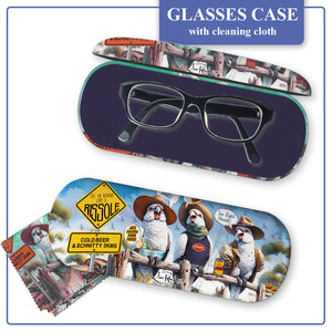 Men's Glasses Case - Squawking Slang