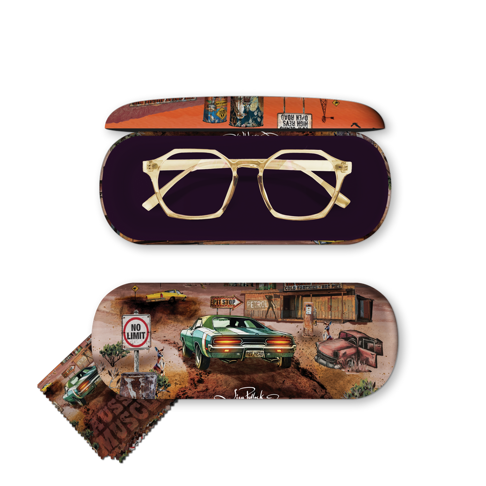 Men's Glasses Case - Aussie Muscle