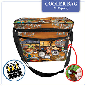 Insulated Cooler Bag - Camp Happy Hour