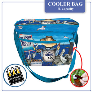 Insulated Cooler Bag - Gone Fishing