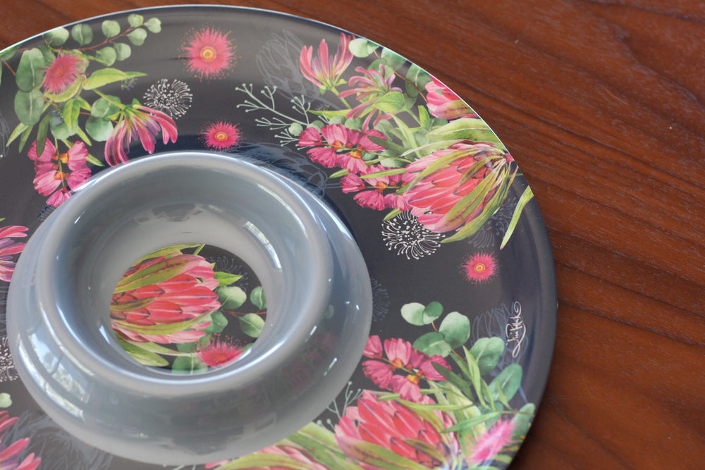 Melamine Chip 'n' Dip - Blush Beauty