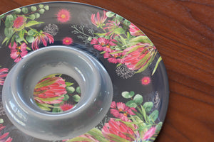 Melamine Chip 'n' Dip - Blush Beauty