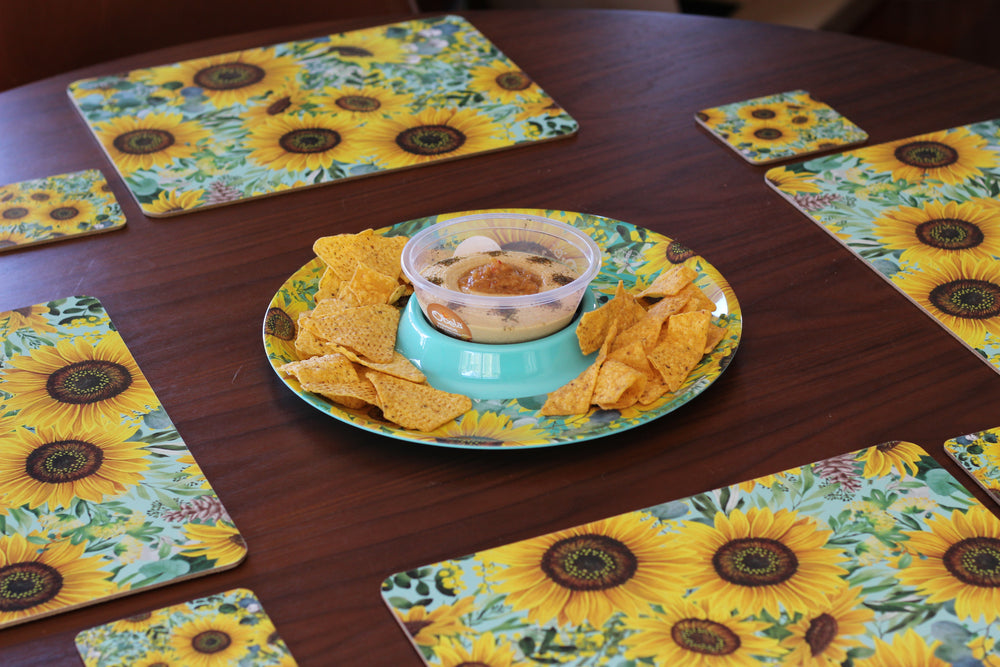 Melamine Chip 'n' Dip - Bee Sunny