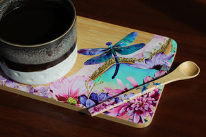 Tea Time Tray - Delightful Dragonflies