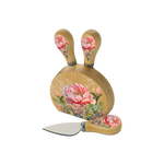 Magnetic Knife Block - Coral Peony
