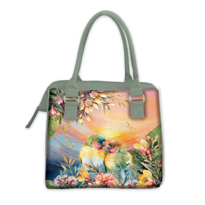Lunch Cooler Bag -Love Birds