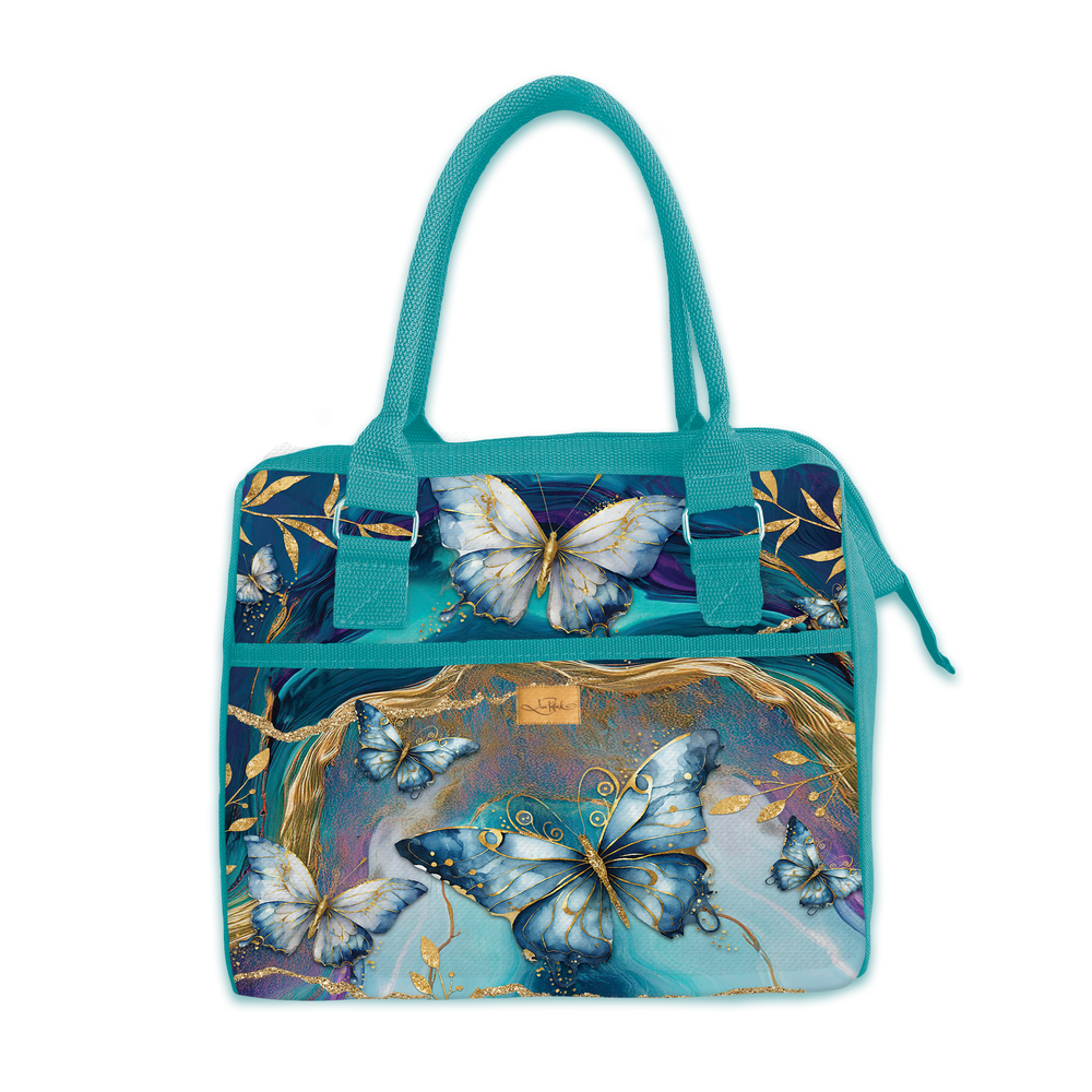 Lunch Cooler Bag - Tranquil Butterflies
