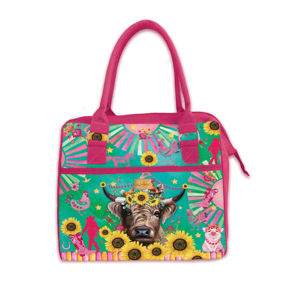 Lunch Cooler Bag - Carnival Cow
