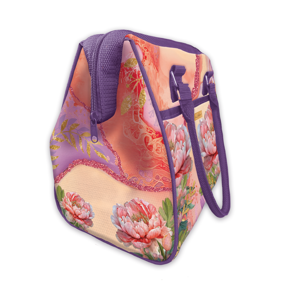 Lunch Cooler Bag - Coral Peony