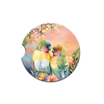 Car Coaster - Sunset Love Birds