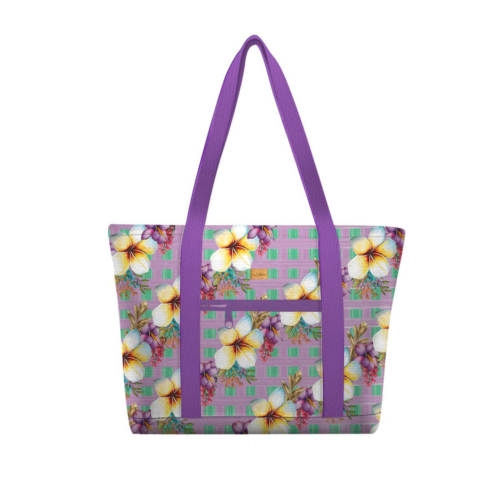 Lrg Tote Cooler Bag - Paradise Bloom