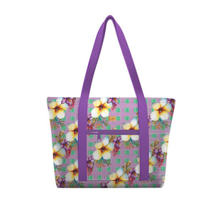 Lrg Tote Cooler Bag - Paradise Bloom