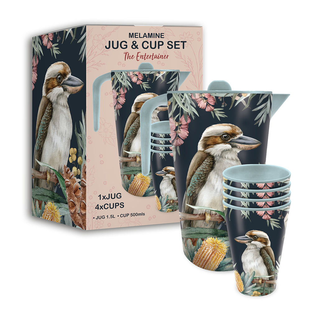 Melamine Jug & Cup Set - Bush Guardian
