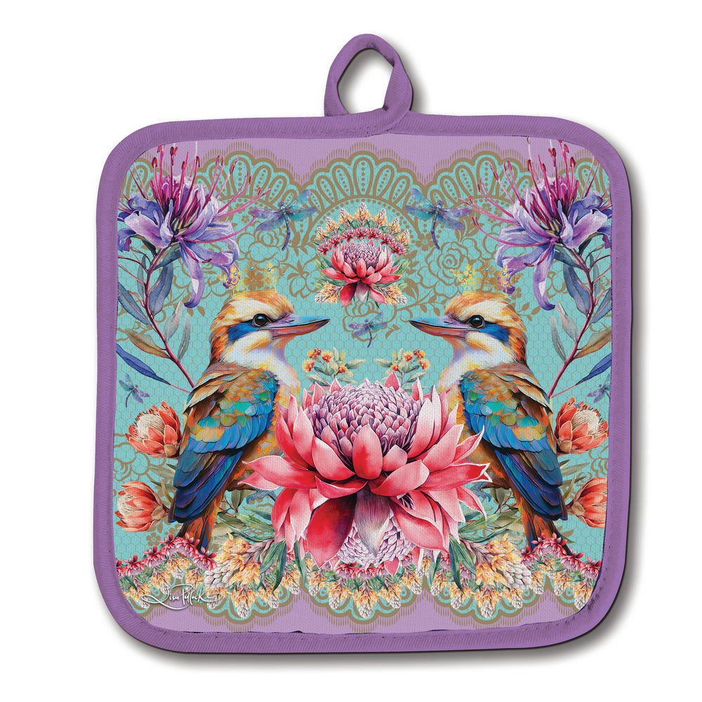 Oven Mitt Pot Holder - Vintage Kookas