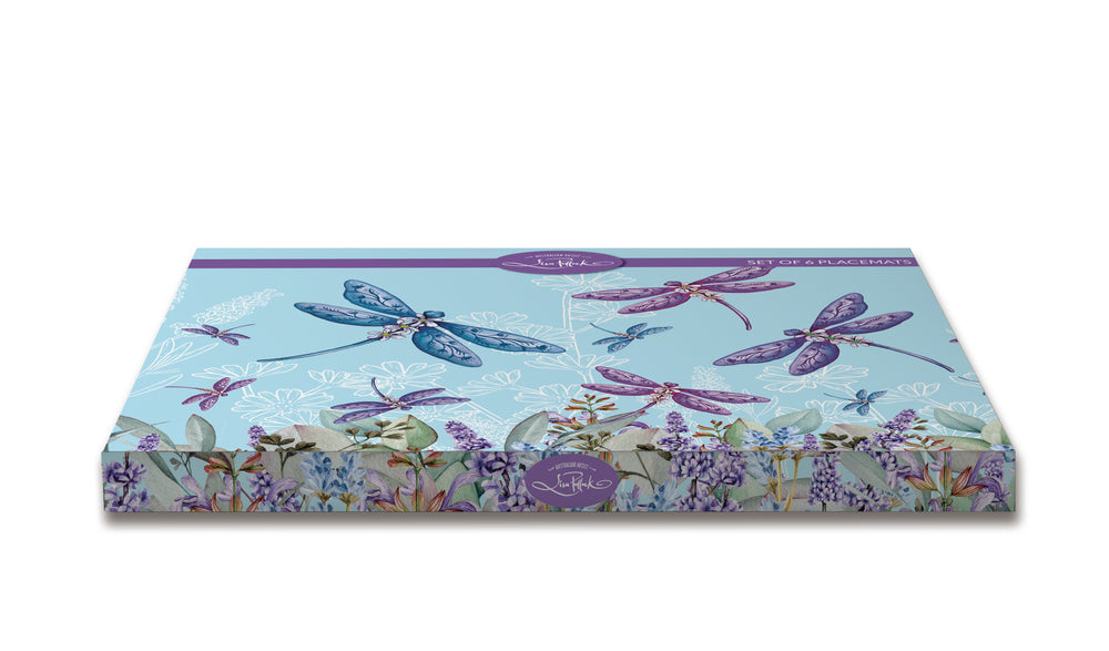 Lavender Dragonflies Placemats