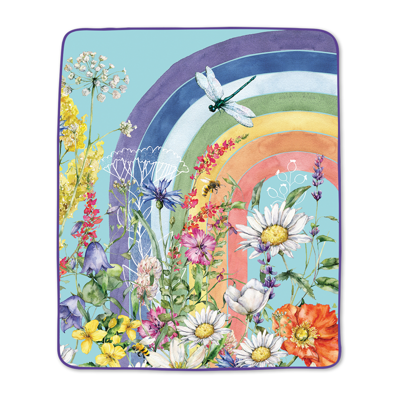 Wildflower Rainbow - Picnic Rug