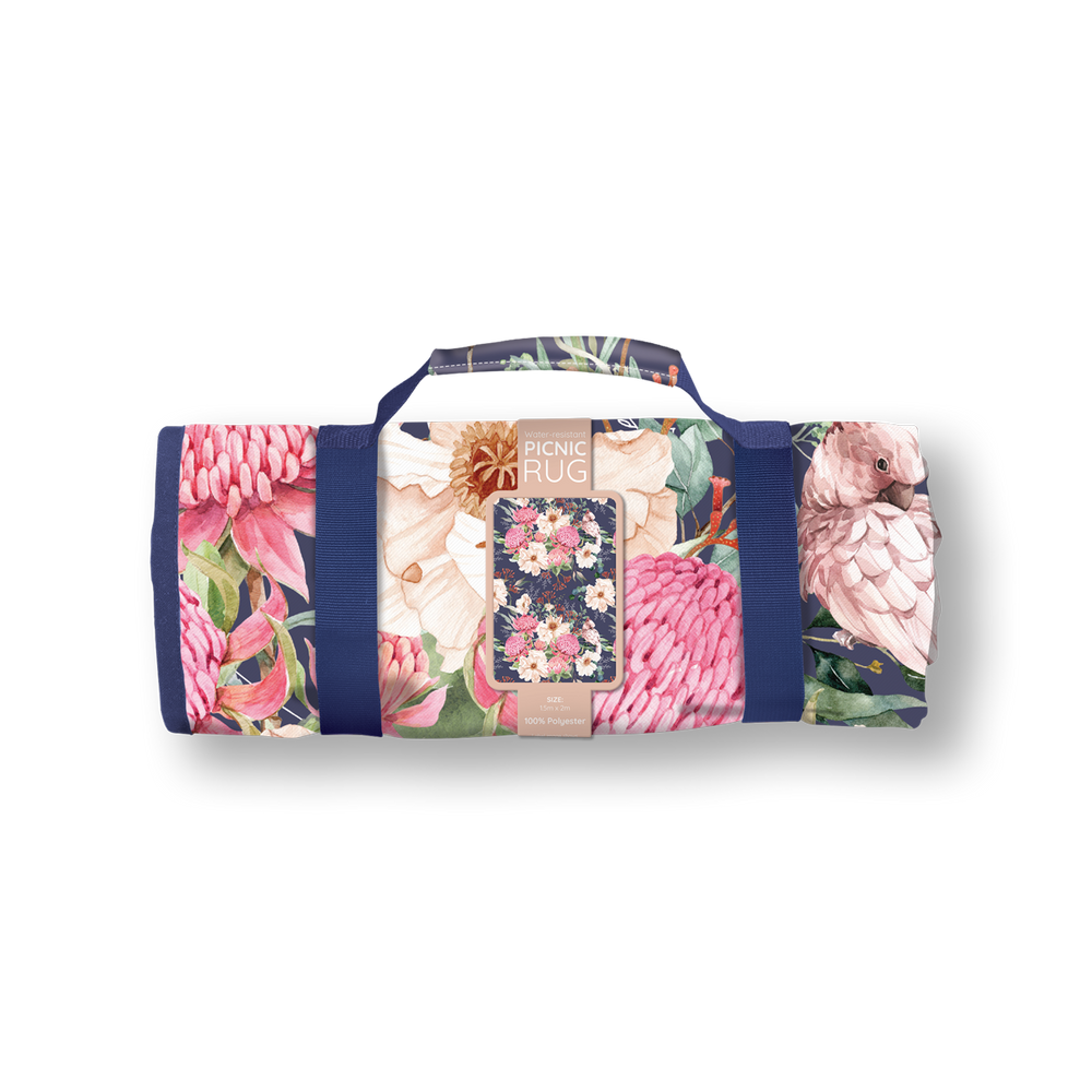 Warm Waratahs - Picnic Rug