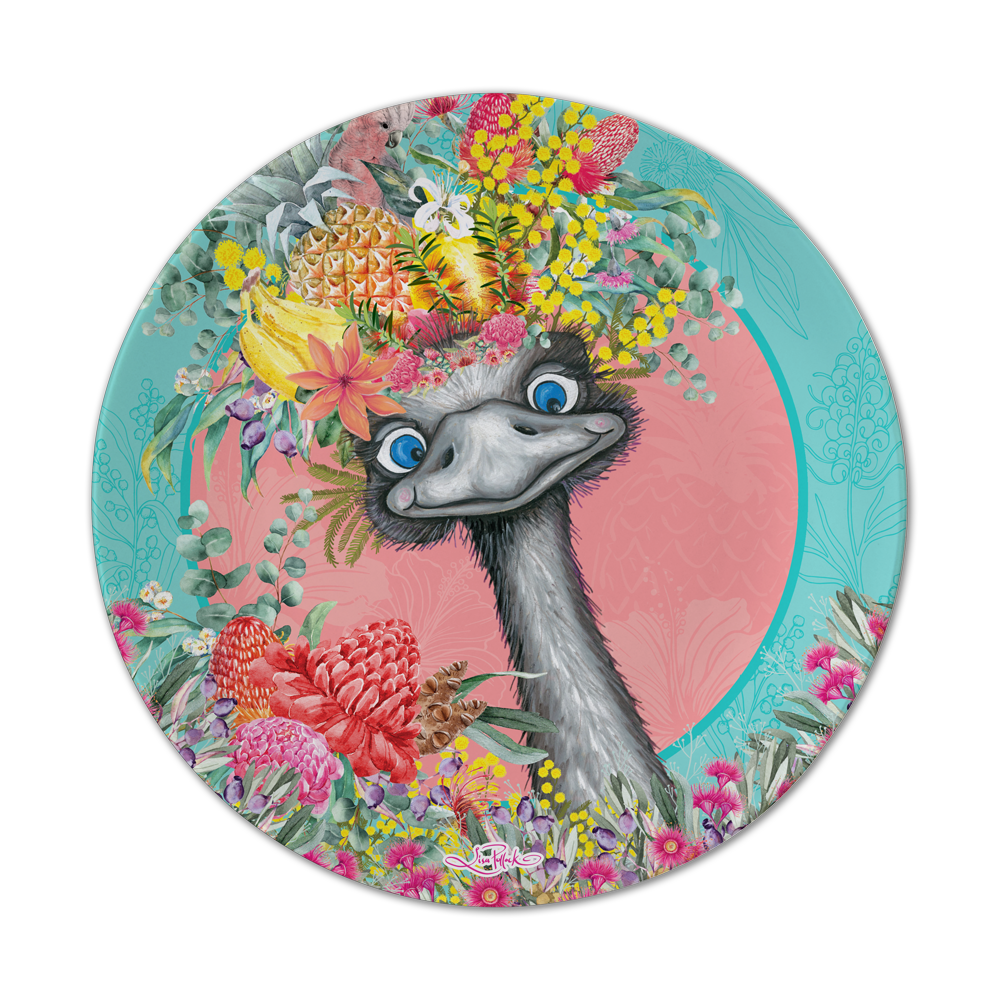 Melamine Plate Set - Aussie Animals