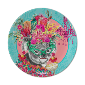 Melamine Plate Set - Aussie Animals