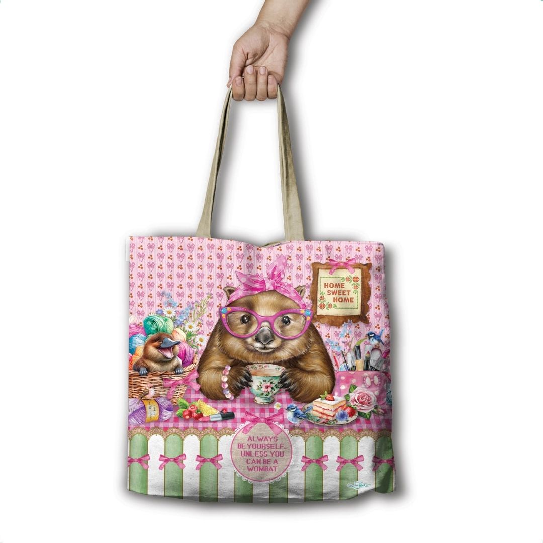 Shopping Bag - Wonda Wombat – Lisa Pollock