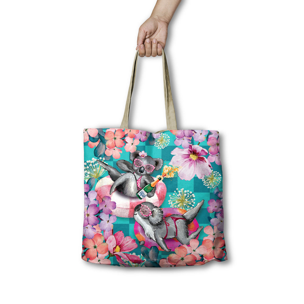 Shopping Bag - Koala Pool Party