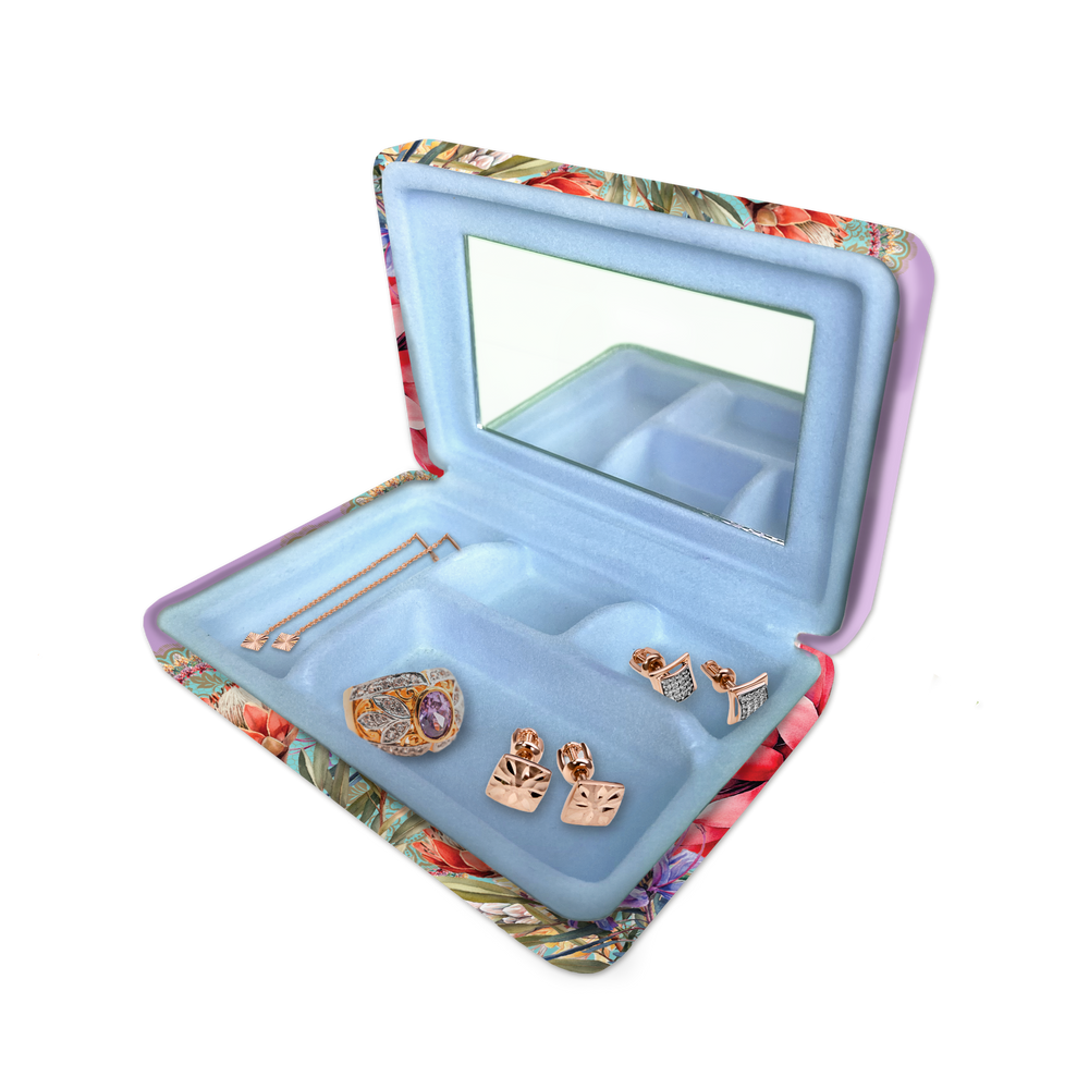 Compact Jewellery Case - Vintage Kookas