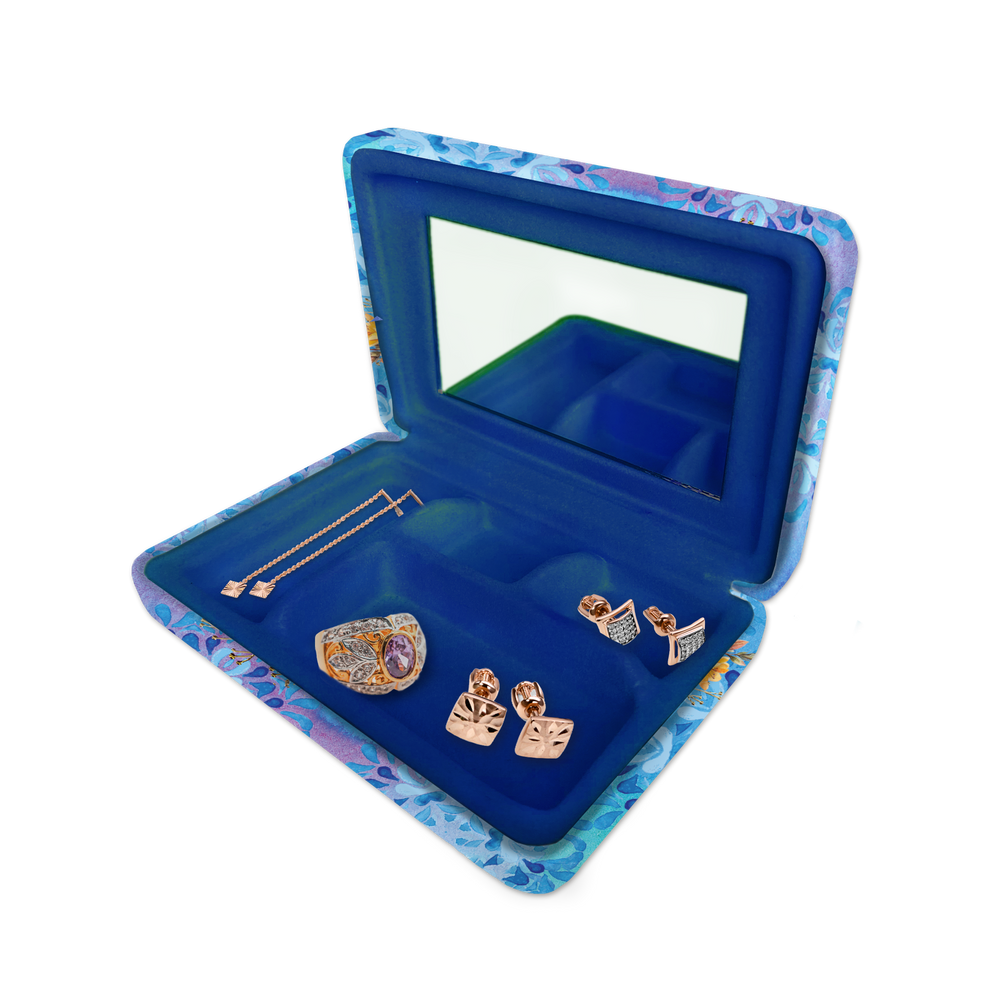 Compact Jewellery Case - Royal Wrens