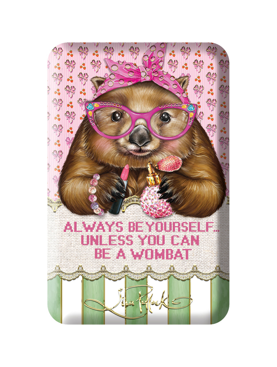 Compact Jewellery Case - Wonda Wombat – Lisa Pollock