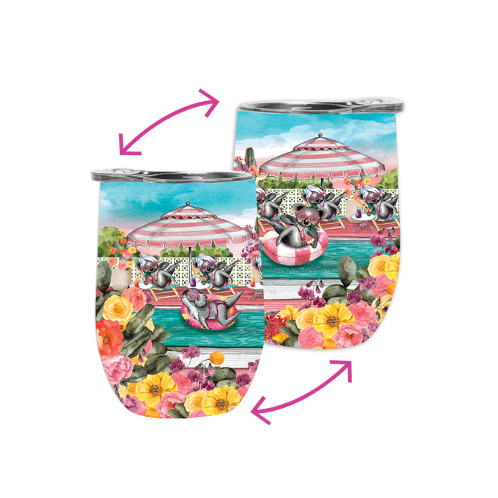 350ml Bevvy - Koala Pool Party