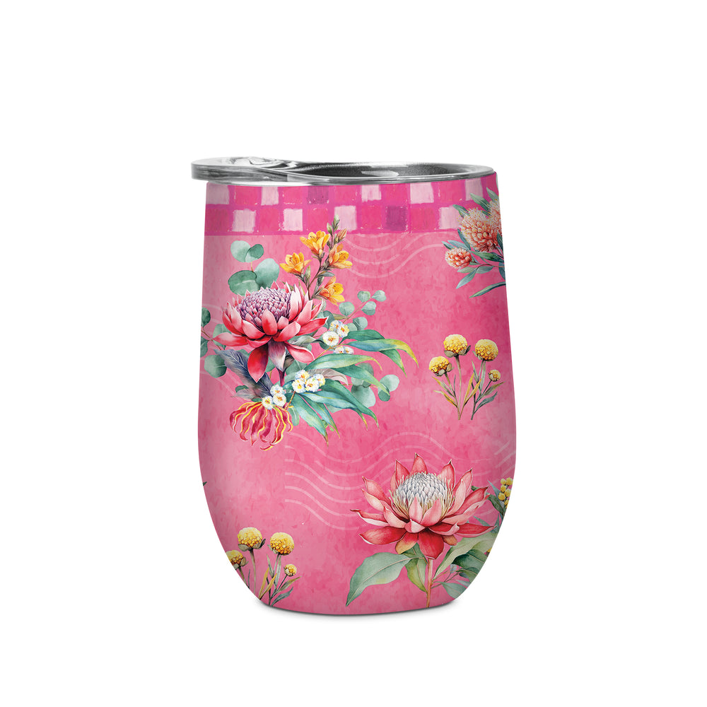 350ml Bevvy - Pretty Postage Florals