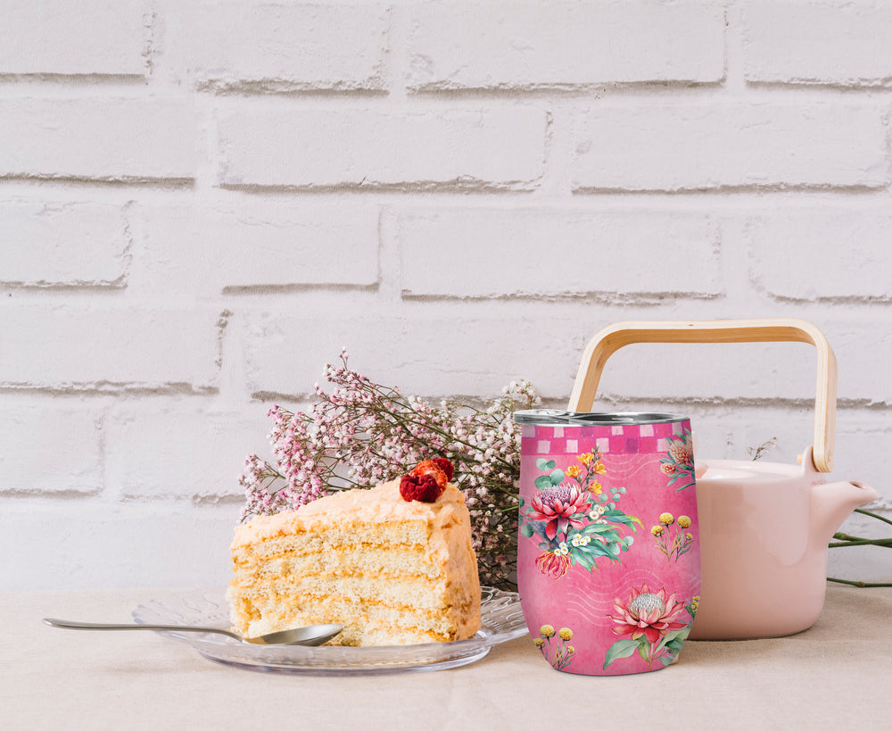 350ml Bevvy - Pretty Postage Florals