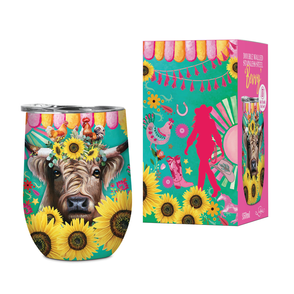 350ml Bevvy - Carnival Cow