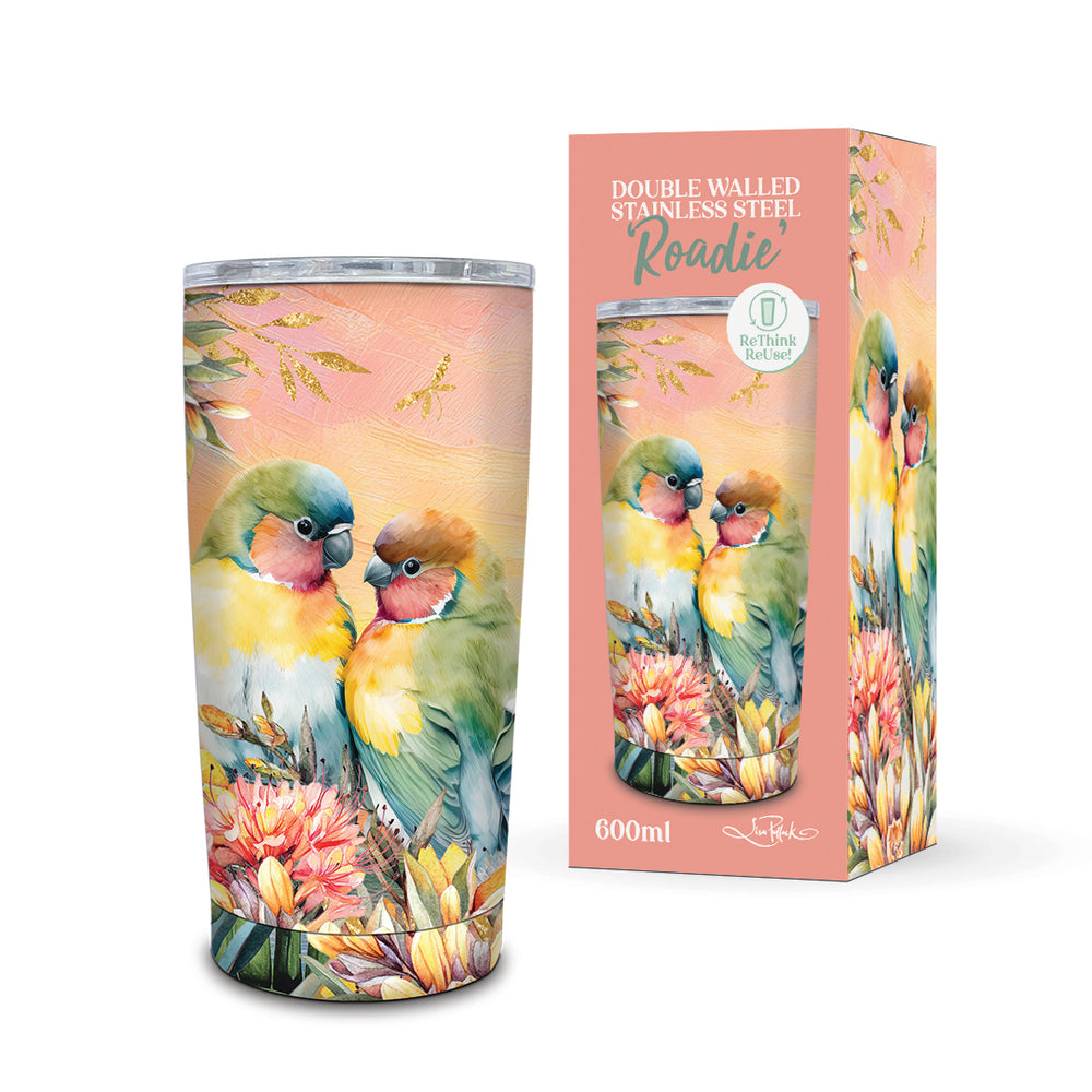 600ml Roadie - Sunset Lovebirds
