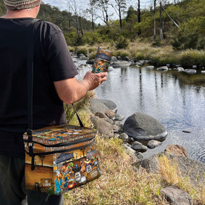 Insulated Cooler Bag - Camp Happy Hour