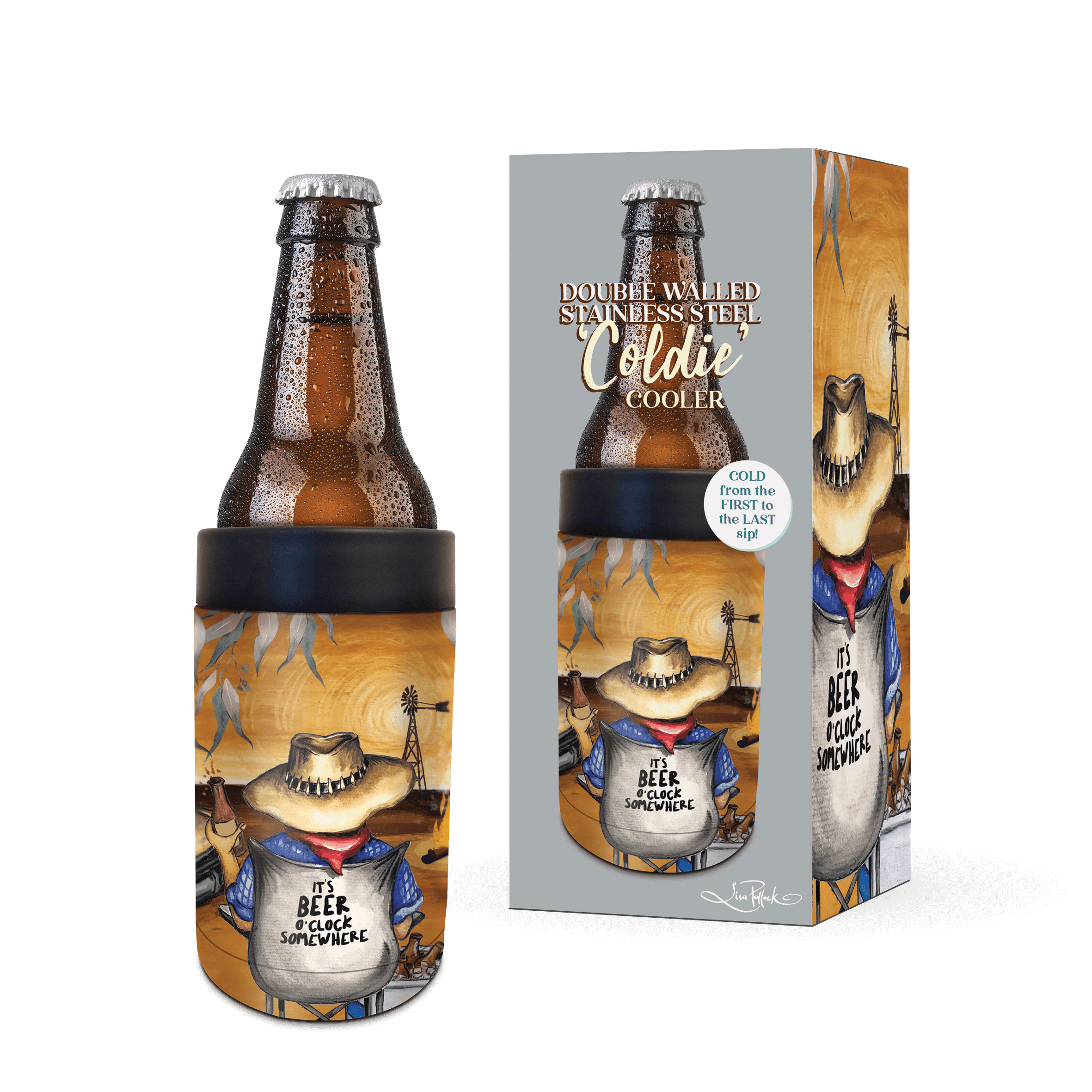 Coldie Cooler - Beer O'clock – Lisa Pollock