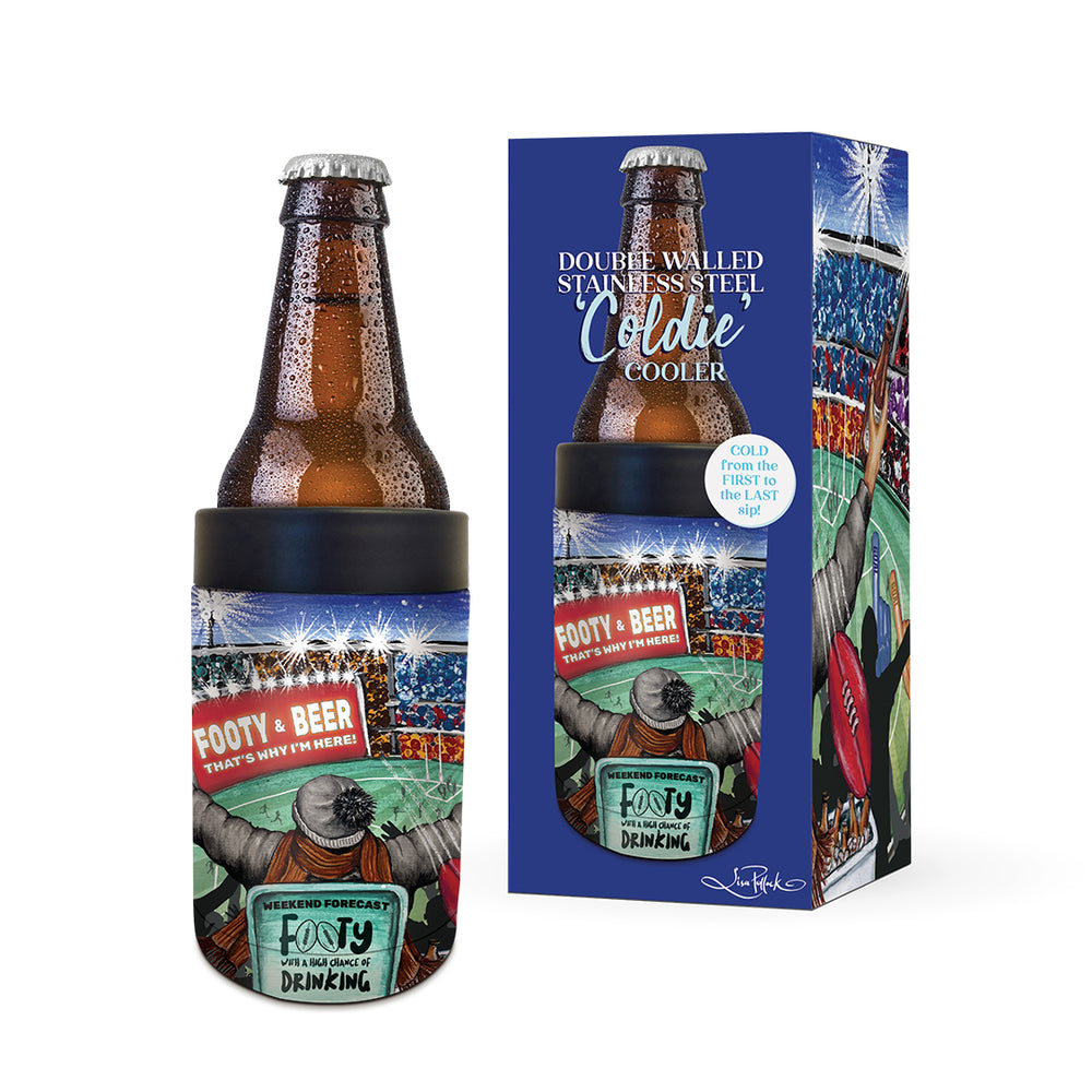 Coldie Cooler - AFL Footy & Beer