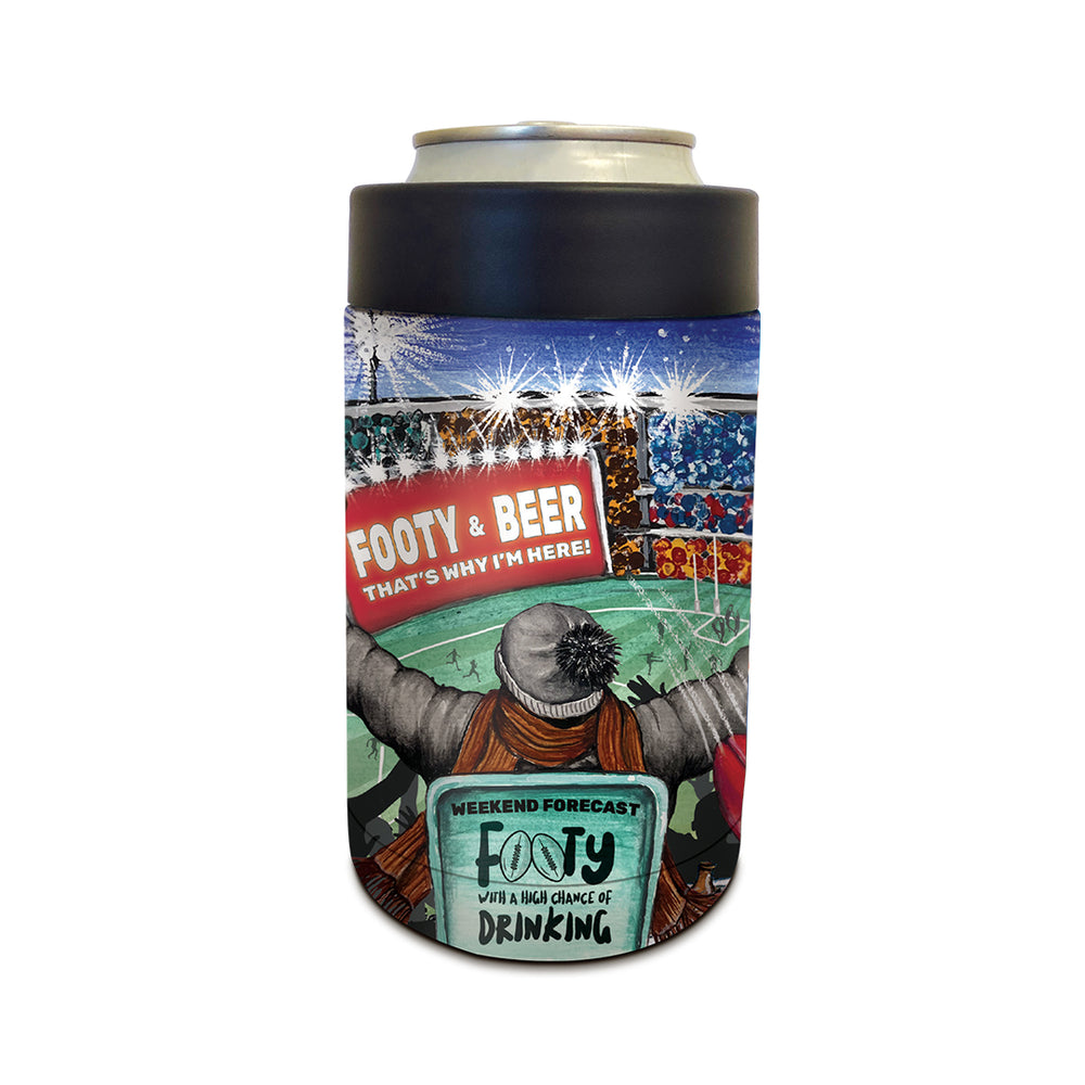 Coldie Cooler - AFL Footy & Beer