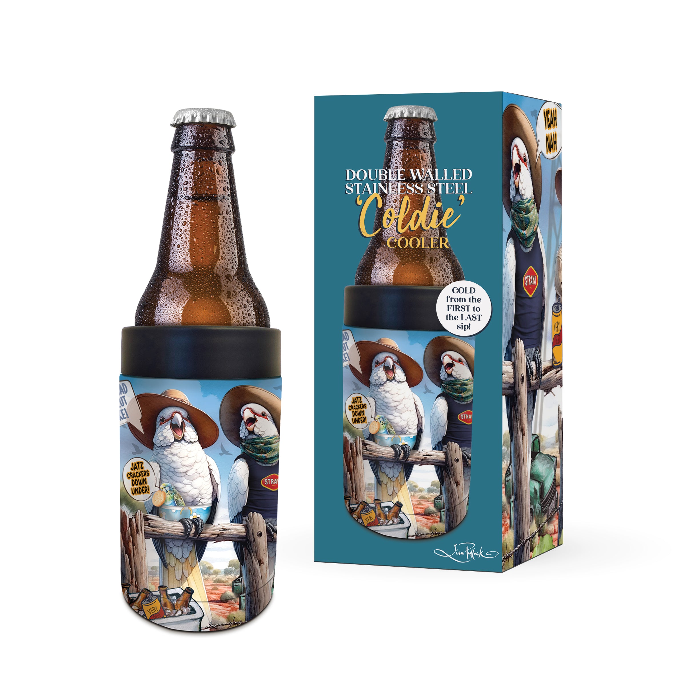 Coldie Cooler - Squawking Slang – Lisa Pollock