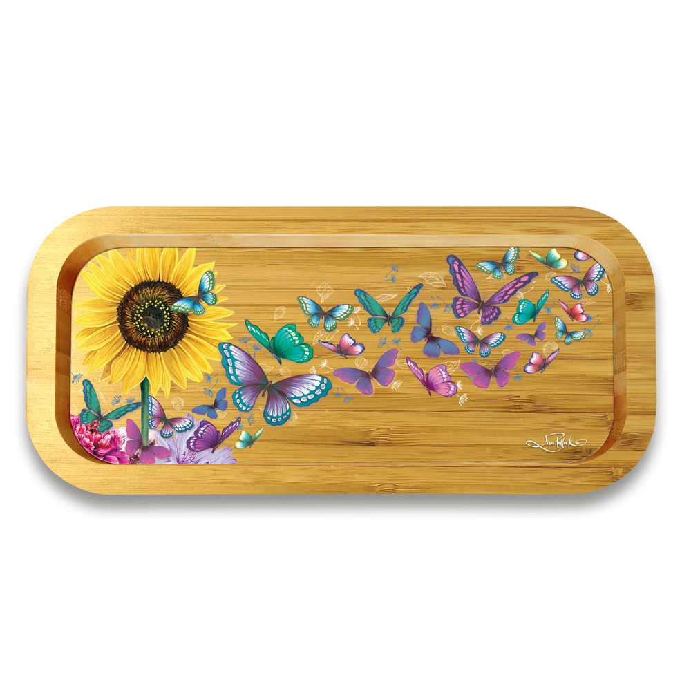 Trinket Tray - Sunny Butterflies