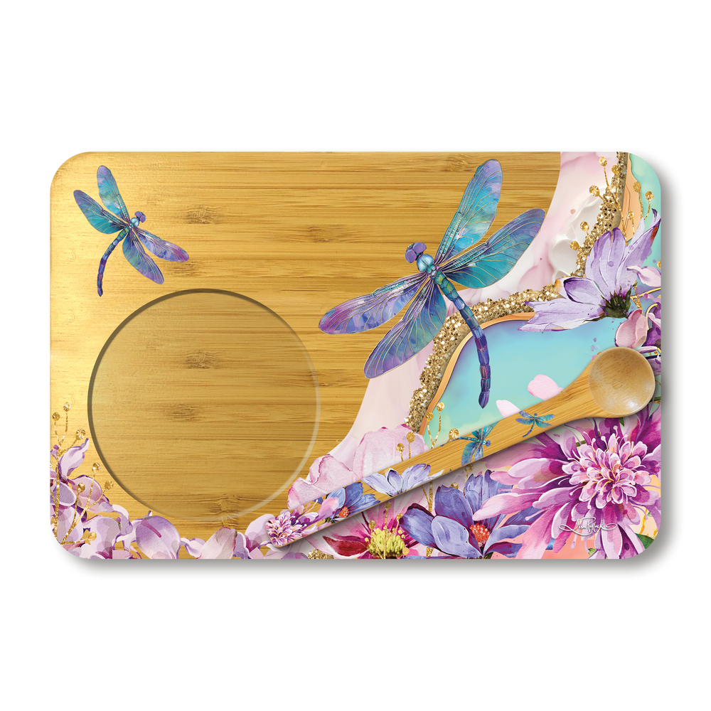 Tea Time Tray - Delightful Dragonflies