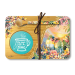 Tea Time Tray - Sunset Love Birds