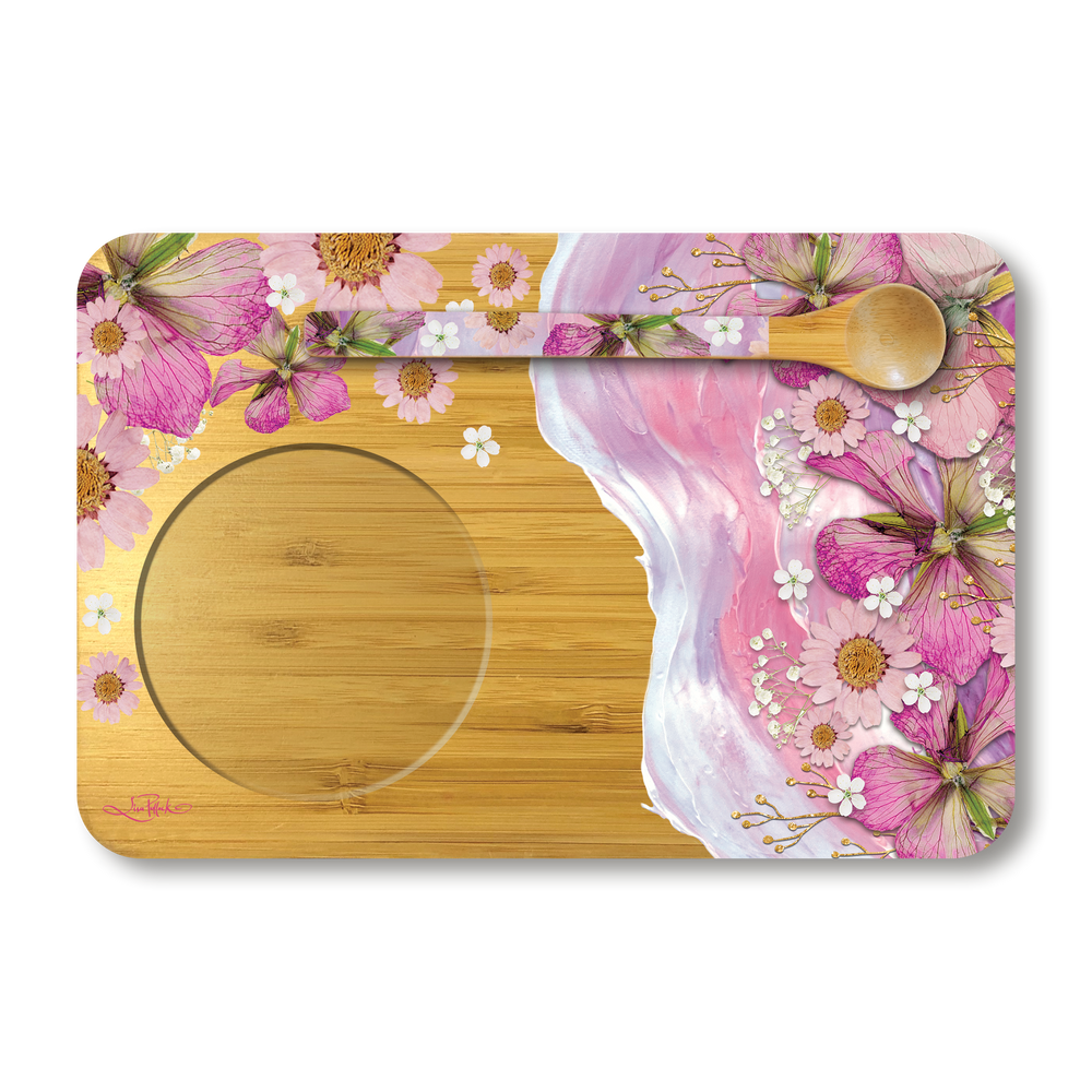 Tea Time Tray - Pressed Petals