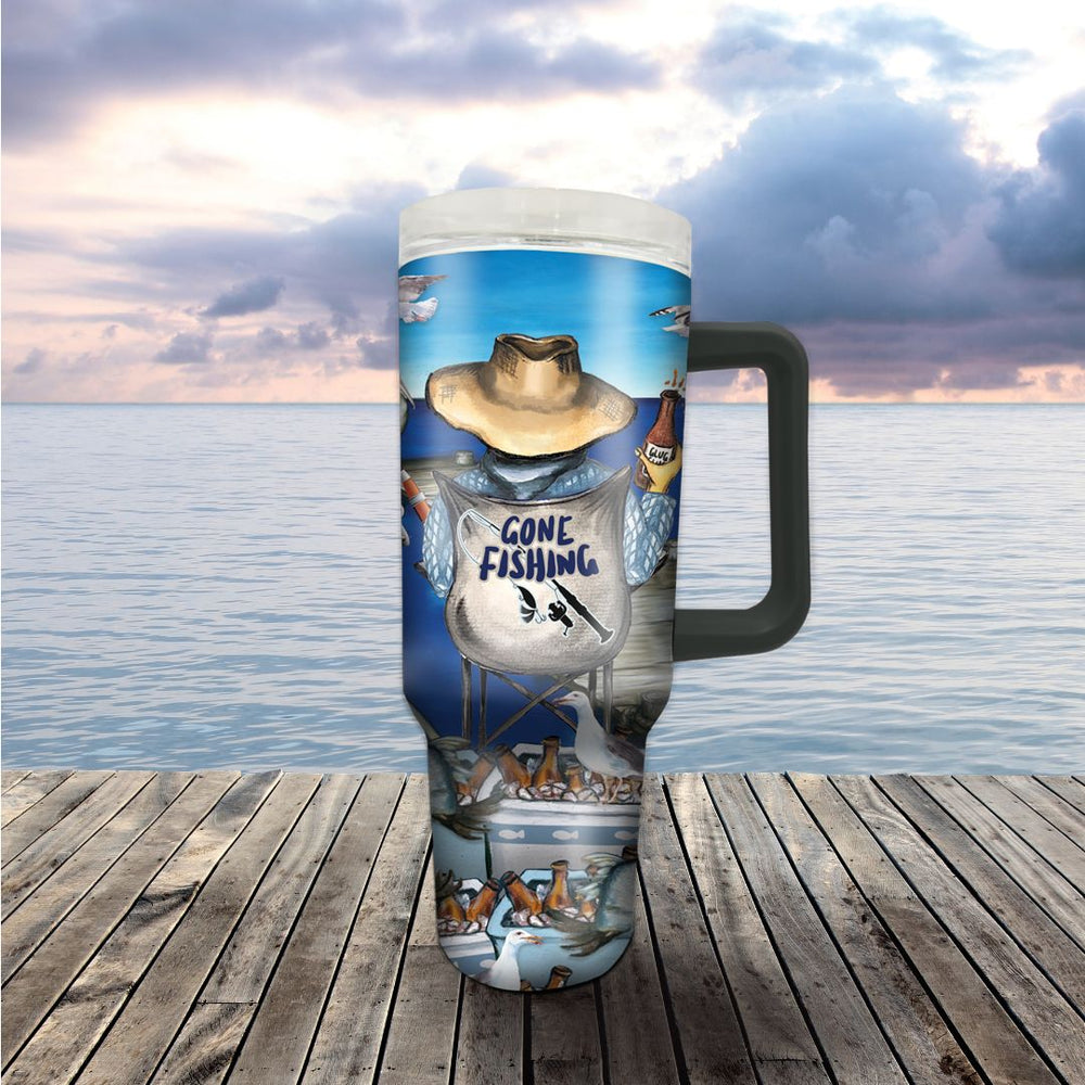 Big Guys Mug  - Gone Fishing