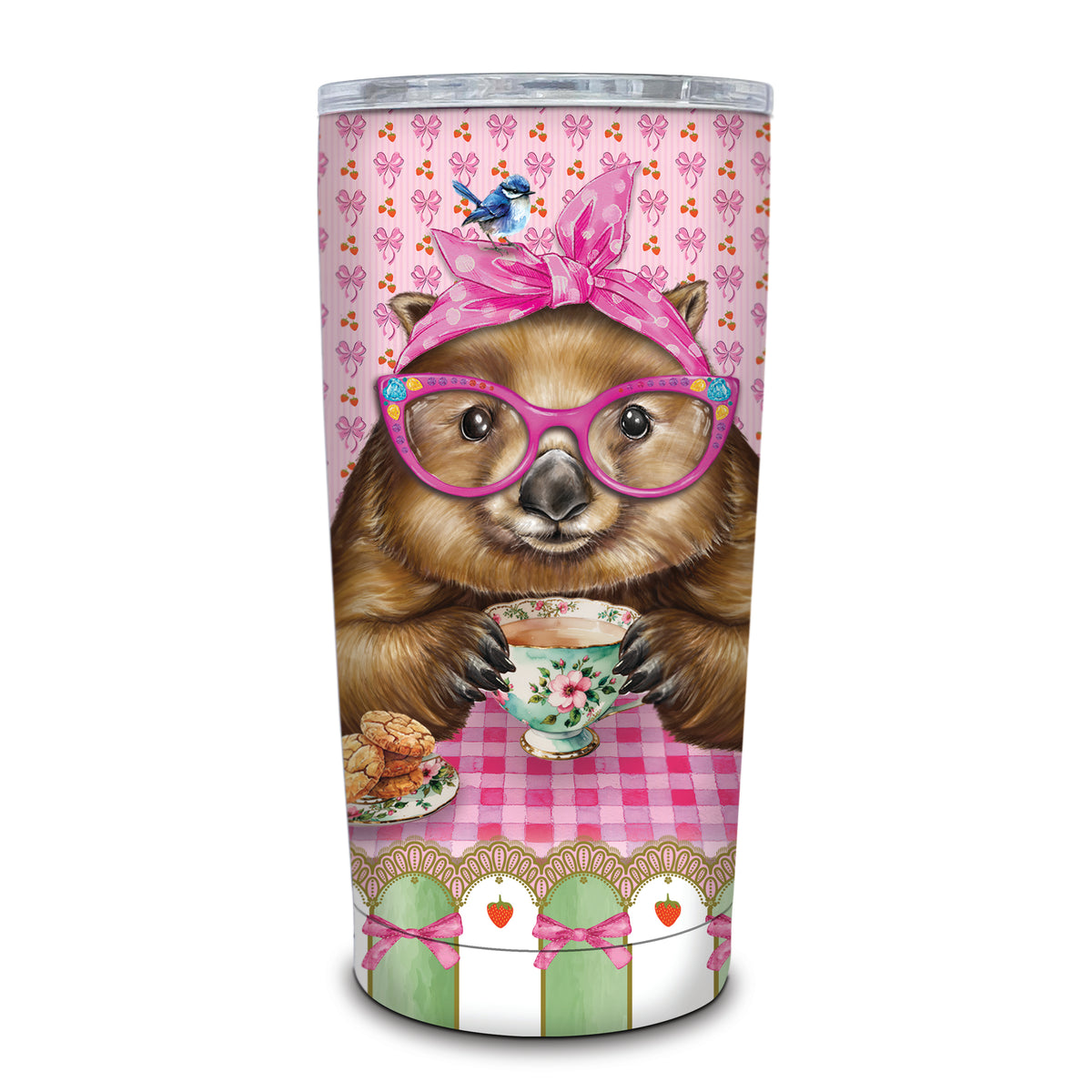 600ml Roadie - Wonda Wombat – Lisa Pollock